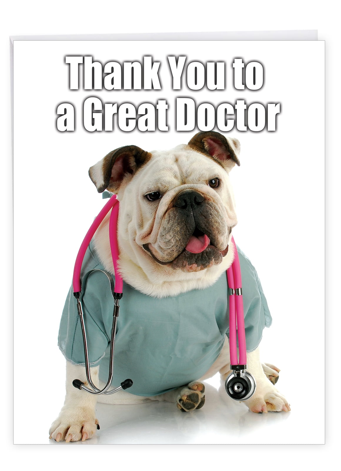 Cute Large Thank You Doctor Card (8.5" x 11") - Adorable ...