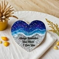 thumbnail image 6 of HmNPlay Beach Glass Heart Gift - Handcrafted Pocket-Sized Love Reminder, Sea Inspired Ornament for Purse/Office, Holiday Present for Women, 6 of 6