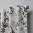 thumbnail image 3 of Nicole Miller New York Lillian Floral Cotton Hidden Tab Top Curtain Panel Pair, 3 of 7