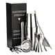 thumbnail image 3 of Blesiya 8x Mezclador de coctelera de acero inoxidable Bebida Bartender Herramientas Kit de barra Plata, 3 of 7