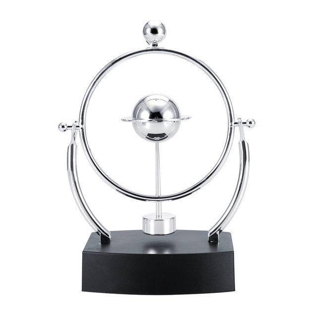 Gadget giratorio creativo, escritorio de movimiento perpetuo, decoración de oficina, juguete artístico de ciencia física NikouMX Muebles