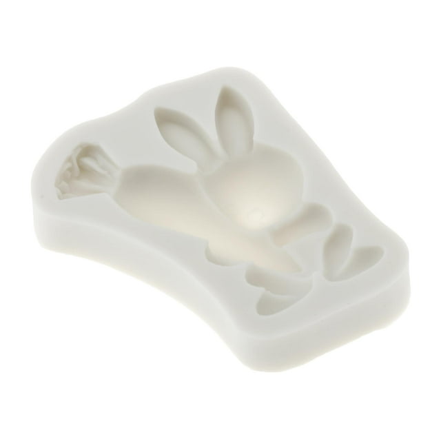 GROWTH TANK meriglare Easter Bunny Rabbit Egg Mold,Easter Rabbit Decor, Silicone Mould Rabbit 2
