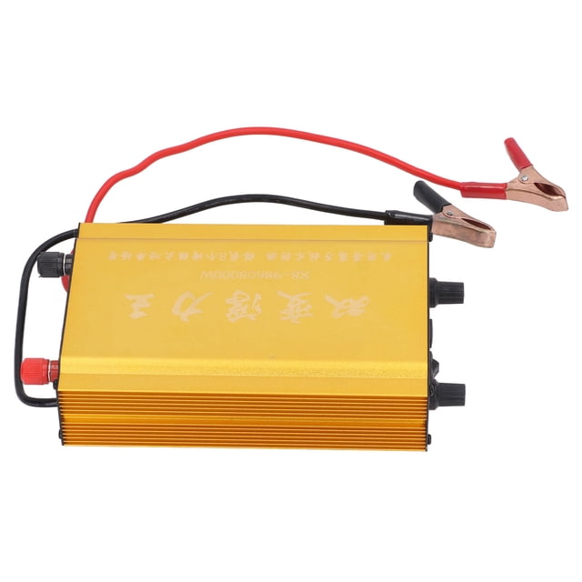 Inverter Convertisseur Boost de Batterie V, Convertisseur Convertisseur Boost de Batterie Double Onduleur Variable une Fonctionnalité Polyvalente Double Onduleur Variable