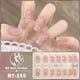 thumbnail image 2 of 16 puntas de pegatinas para uñas sin hornear, flores brillantes de larga duración en verano, tiras para uñas, parche deslizante, calcomanía de cubierta completa, 2 of 6