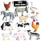 thumbnail image 2 of Juguete educativo Realistic Farm Wild Animals para niños a partir de 3 años, 2 of 8