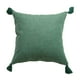 thumbnail image 1 of Funda de almohada de lino japonés,funda de cojín con borla,funda de almohada decorativa suave con cremallera para sofá,cama,sala de estar y decoración del hogar., 1 of 6
