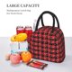thumbnail image 5 of Disketp Christmas With Snowflakes Bolsa Térmica para Almuerzo, Lonchera con Abertura Amplia y Gran Capacidad, Organizador Reutilizable para Mujeres, Hombres y Adultos, 5 of 6