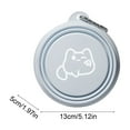 thumbnail image 2 of Yonrjhukm Portable Silicone Pet Bowl, Folding Outdoor Dog Bowl for Food and Water, Travel-Friendly Feeding Dish, Lightweight and Easy to Clean for Small and Medium Pets, 2 of 6