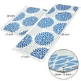 thumbnail image 4 of MeyJey Anti Fatigue Kitchen Rugs and Mats, 2 PCS Non-Slip Waterproof Runner Rug and Mat Set, Blue, 4 of 10