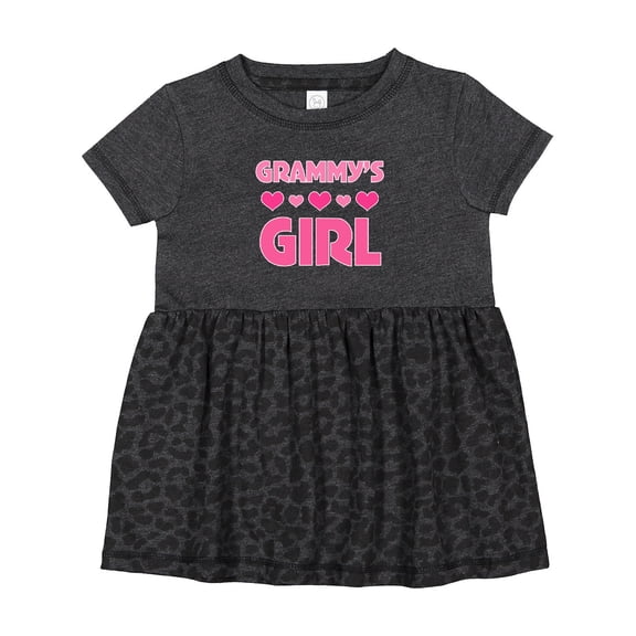 Inktastic Grammy's Girl Granddaughter Girls Baby Dress