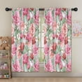thumbnail image 5 of Blackout Kids Curtains,Pioneer Flower Floral Print Pattern Childrens Insulated Curtains Set Of 2,Bedroom Essentials,Toddler Room Decor 52"x63", 5 of 5