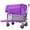 Purple, variant on NIGSQJB 560lbs 650L Capacity Double-Layer Beach Cart w/All-Terrain Wheels&Brakes,Insulated Bag, Heavy Duty Steel Collapsible Wagon Camping Cart for Garden,Shopping,Sports,Fishing,Transport, Blue