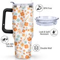 thumbnail image 3 of Mama Flowers 40oz Stainless Steel Vacuum Insulated Tumbler with Lid and Straw Gifts for Mom Friend Sister Grandma, 3 of 7