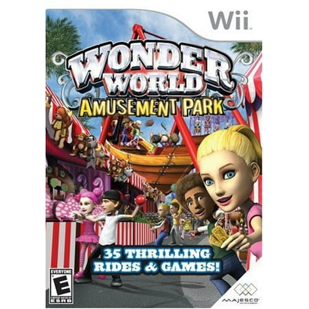 Wonderworld Amusement Park Nintendo Wii