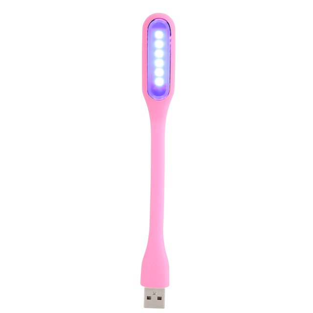 Mini lámpara de curado UV flexible de 405 nm y 1,2 W para manualidades (fuente de alimentación de interfaz USB)