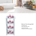 thumbnail image 3 of Adjustable Multifunctional Shelving Unit 3 Tier, Large Storage, Prevent Dropping, Convenient Access, Deep Baskets, Bathroom, Kitchen, Living Room, 3 of 7