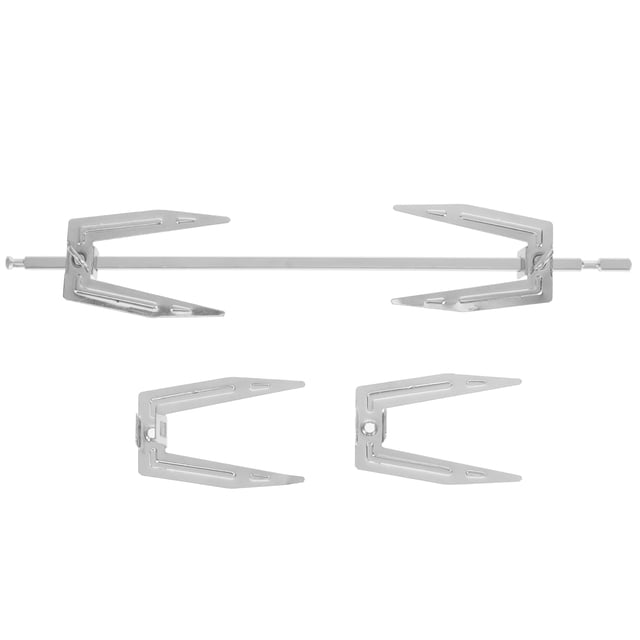 WEUVEB 3Pack Stainless Steel Chicken Roast Forks For Grilling Home Cooks Barbecue