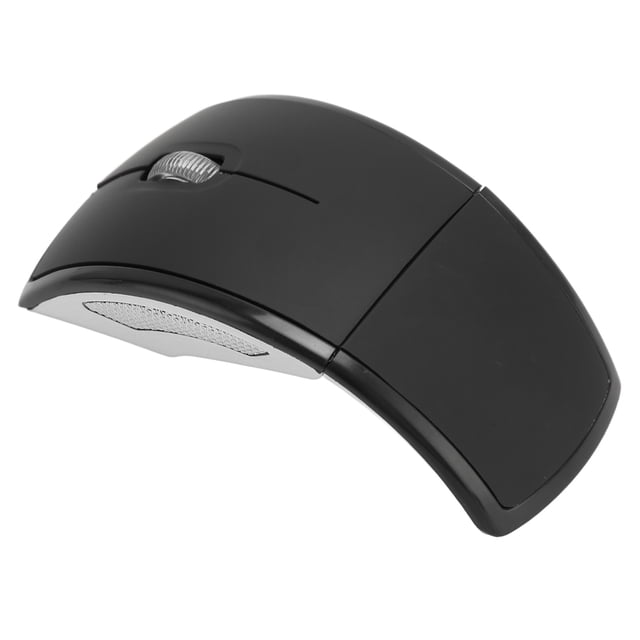 Mouse, 2.4G 1600dpi Foldable Compact Mouse 10 Meters Control Range Matte Office Gaming Mouse For Notebook PC Laptop Computer