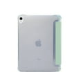thumbnail image 4 of Allytech iPad Air 5 Case,iPad Air 5th 4th Generation Case, Ultra Slim Shell Auto Sleep Wake Flip Tri-fold Stand Build-in Pencil Holder Clear Back Cover Case for Apple iPad Air 4 5 10.9-inchMatchagreen, 4 of 7