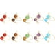 thumbnail image 1 of 10 anillos ajustables de 5 estilos con piedras preciosas mixtas, anillos abiertos con cuentas giratorias y alambre de cobre para mujer, dorados, 1 of 5