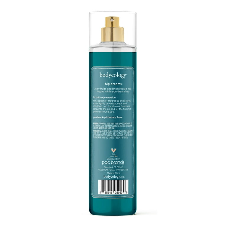 Bodycology Big Dreams Fragrance Mist Spray By Bodycology - 8 oz Bodycology Big Dreams Fragrance Mist Spray By Bodycology - 8 oz