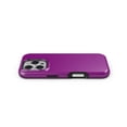 thumbnail image 4 of DesignSkinz Scratch-Resistant Hard Slim Case Compatible with iPhone SE Gen 2/3 (Compatible with MagSafe) - Solid Dark Purple, 4 of 9