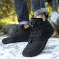 thumbnail image 3 of Oyedens Women's Men's Hiking Snow Boots Wide Toe Barefoot Winter Ankle Booties Trekking Sneakers Hike Shoes, 3 of 6