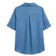 thumbnail image 5 of Camisetas de Manga Corta Extra Larga para las Mujeres Botón de Cuello en V Collar de Placa Túnica Relajada Camiseta de Manga Larga Azul Claro Mujeres, 5 of 6