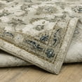thumbnail image 5 of HomeRoots 6' X 9' Beige Gold Blue And Grey Oriental Power Loom Stain Resistant Area Rug, 5 of 10