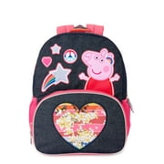 Peppa Pig Rainbow Hearts Backpack