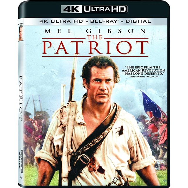Película física Sony Pictures The Patriot 4K Blu‑ray