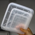 thumbnail image 3 of Pots de Pépinière Transparents avec Drainage : Parfaits pour Prospérer Intérieur & Extérieur avec Plateau, 3 of 9