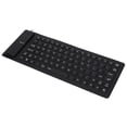 thumbnail image 4 of Flexible Keyboard Silent Typing Soft Silicone Keyboard USB Wired Foldable Keyboard Waterproof Dustproof 85 Keys Keyboard, Soft Comfortable Touch, 4 of 7