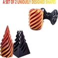 thumbnail image 1 of HLONK Impossible Pyramid Passthrough Sculpture  3D Printed Spiral Cone Toy  Anxiety Stress Relief Toy  3D Printed Fidget Toys  Smoothly Spining Pyramid, 1 of 8