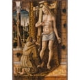 thumbnail image 3 of Carlo Crivelli 18x24 Black Modern Framed Museum Art Print Titled - Saint Francis Collecting the Blood of Christ (1490 - 1500), 3 of 5