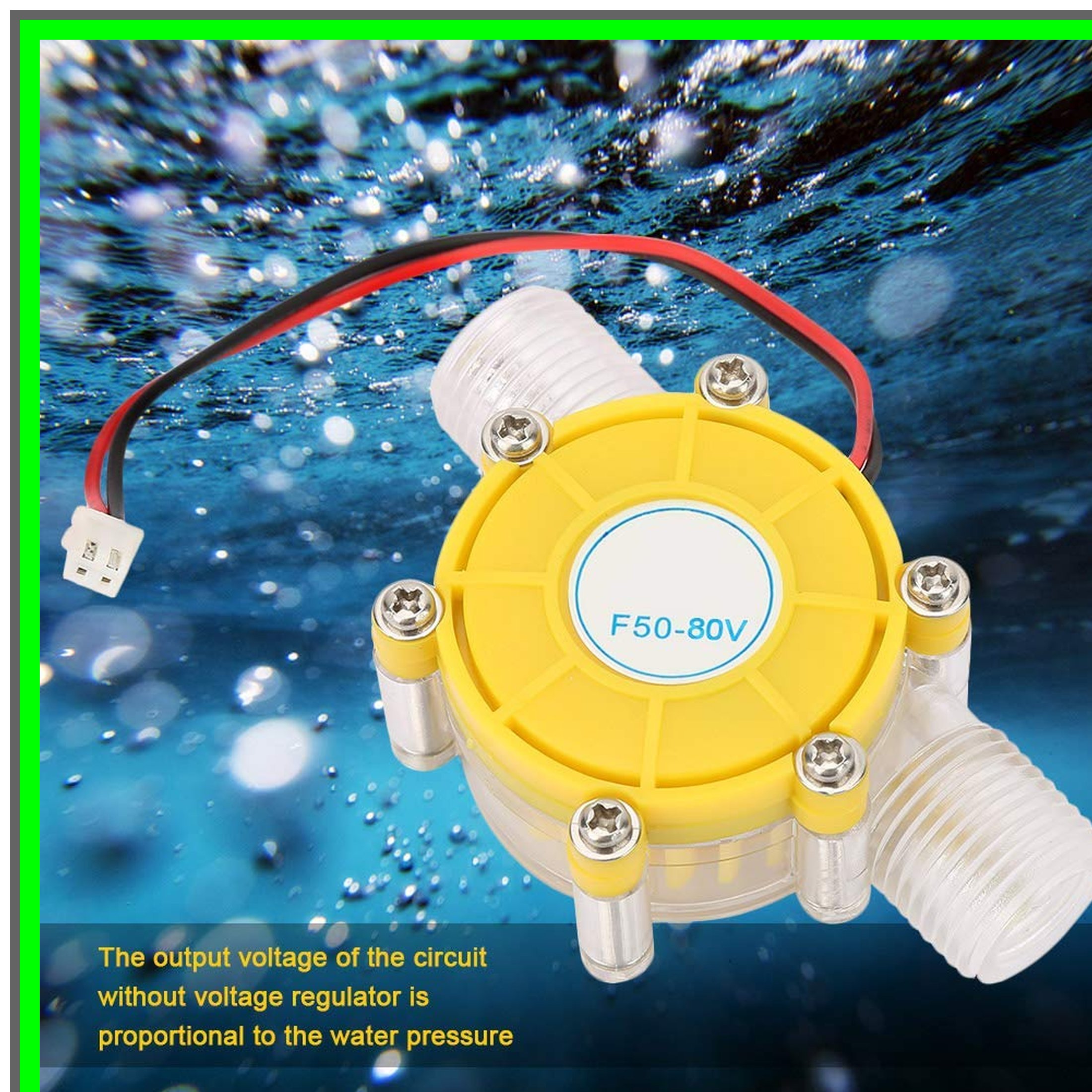EcoFlow Micro Hydro Turbine Generator for Efficient Water Energy Conversion