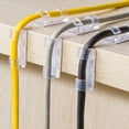 thumbnail image 3 of Cable Clips with Strong Self-Adhesive, Cable Management TV PC Wire Holder Sticky Tidy and Organizer Cord and Wires - 40 Pcs - Mixed colors, 3 of 6