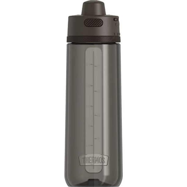 Botella de hidratación ALTA SERIES BY THERMOS con boquilla, 24 onzas, color negro café