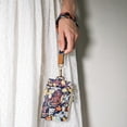 thumbnail image 3 of bolimoss Lightweight Badge and ID Holders, Leather Vintage Floral, 12 x 8 cm, 3 of 5