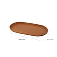 thumbnail image 3 of Szubyfq Fruit Serving Tray, Stackable Unbreakable Small Serving Plate, Durable Decorative Ellipse Platter for Kitchen Fruit Vegetables Desserts Cake Home Decor 9 x 5 Inch, 3 of 6