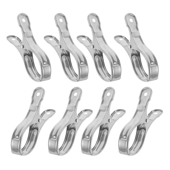 10pcs Large Quilt Clips Clothes Clips Windproof Hanger Clips with Magnetic