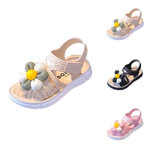 Kid Sandals and Girls Beach Shoes, Breathable Footwear for Toddlers and Kids, Lightweight Comfortable Casual Outdoor Play School Summer Sandals