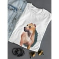 thumbnail image 3 of Alano Espanol Watercolor Dog T-Shirt Women -Image by Shutterstock, Female Small, 3 of 4