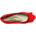 thumbnail image 3 of Karen Scott Womens CHANDII Round Toe Ballet Flats, Red, Size 7.0, 3 of 4