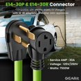 thumbnail image 2 of Cable de Extensión GEARit 30A 125/250V NEMA 14-30P 7.5 m, 2 of 9