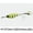 #4 UV Green Gold Luminous Zebra, variant on Hayabusa Jack Eye Scabbard Spin FS418 Metal Sinking Jig with Treble Hooks - 30g