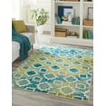 thumbnail image 1 of Rugs.com Azalea Collection Rug – 5' x 8' Blue Medium Rug Perfect For Bedrooms, Dining Rooms, Living Rooms, 1 of 9