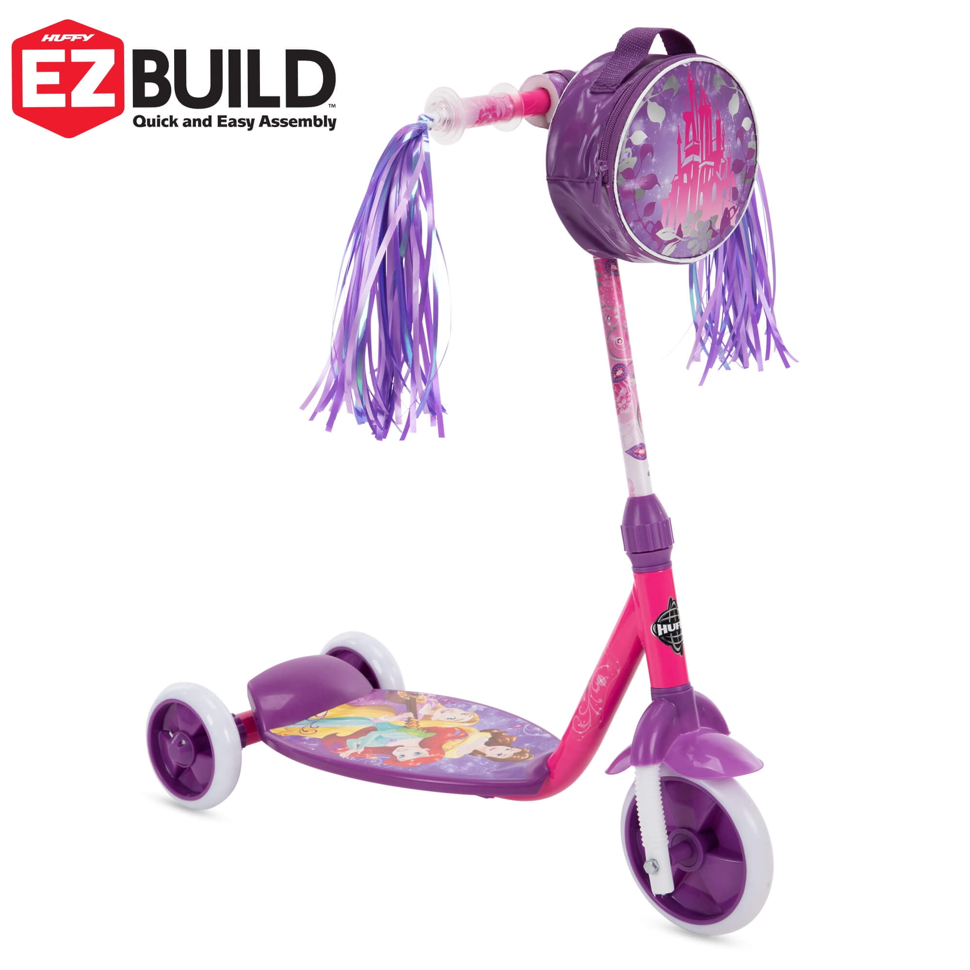 Disney Princess Girls' 3Wheel TriScooter for Kids by