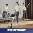Moosoo Cordless Vacuum 4in1 Lightweight Stick Vacuum Cleaner, XL618A