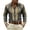 Grey, variant on Western Cowboy Dress Shirts for Men Carnival Long Sleeve Button Down Lapel Top Casual Stylish Comfortable Mens Shirt Brown XXL